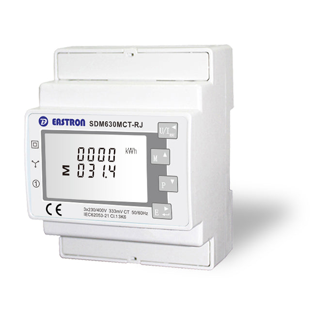 MEDIDOR DE ENERGIA MONOFASICO SDM-630MCT-RJ EASTRON