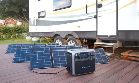 Kit solar Bluetti AC200 + SP200